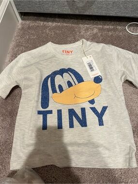 Tiny Cottons Pluto Graphic T-Shirt | Size 6 | NWT